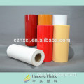 pvc plastic sheets / gold pvc rigid film